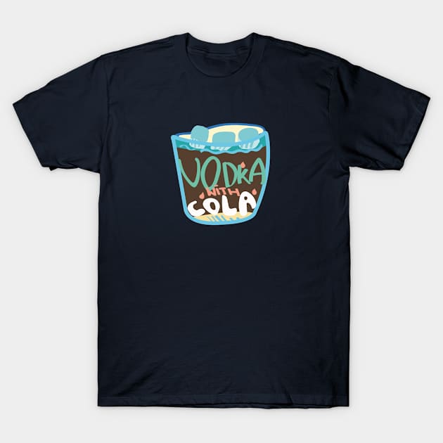 Vodka witch cola T-Shirt by now83